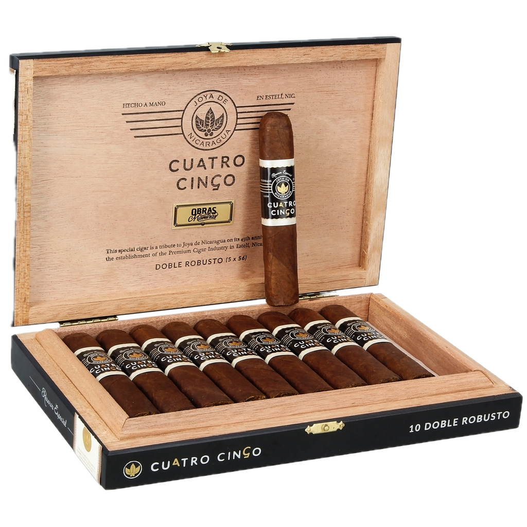 JOYA DE NICARAGUA CUATRO CINCO RESERVA ESPECIAL DOBLE ROBUSTO 5 X 56 10 CIGARS