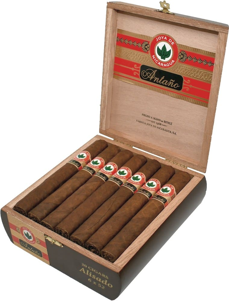 JOYA DE NICARAGUA ANTAÑO ORIGINAL (1970) ALISADO 6 X 52 20 CIGARS