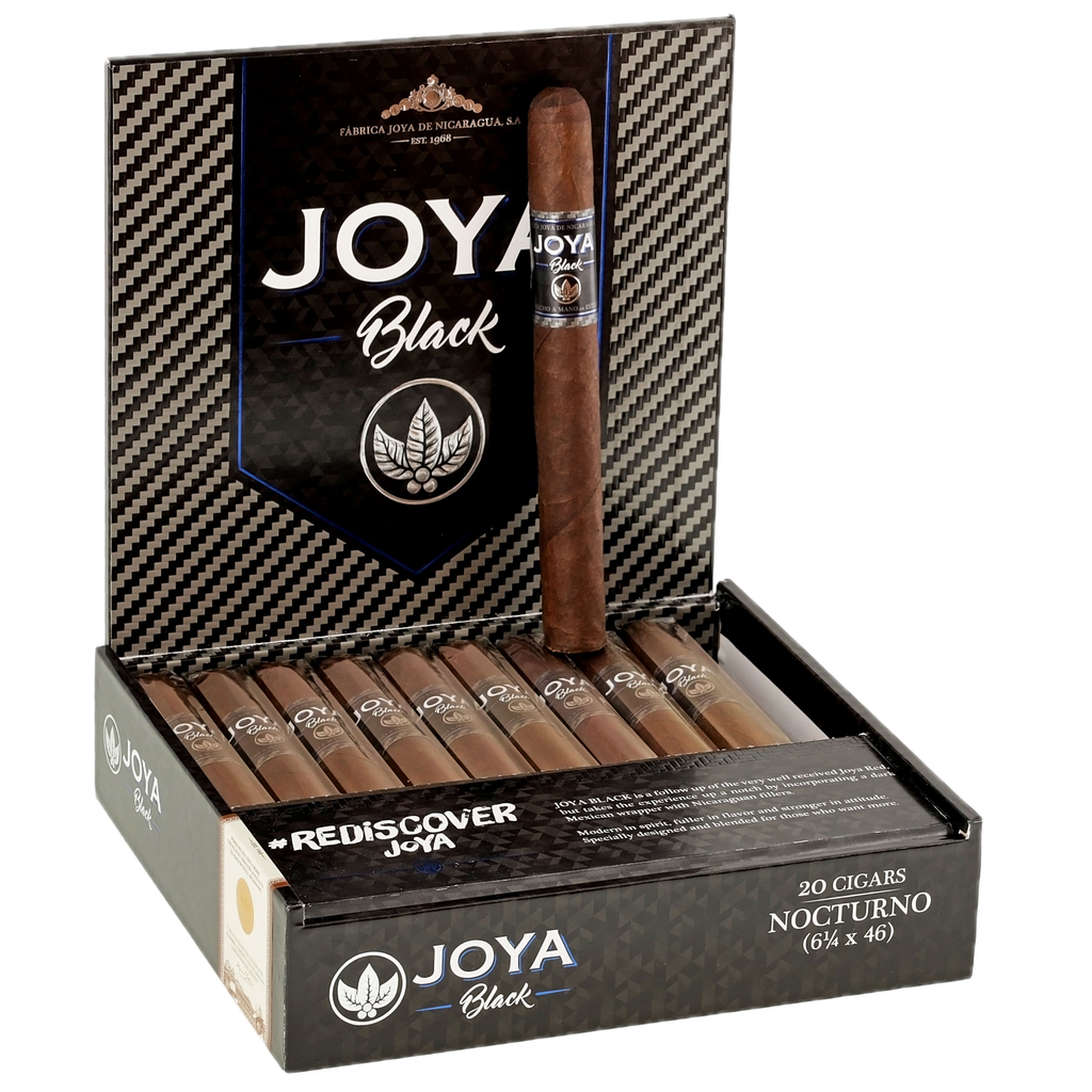 JOYA DE NICARAGUA JOYA BLACK NOCTURNO 6 1/4 X 46 20 CIGARS