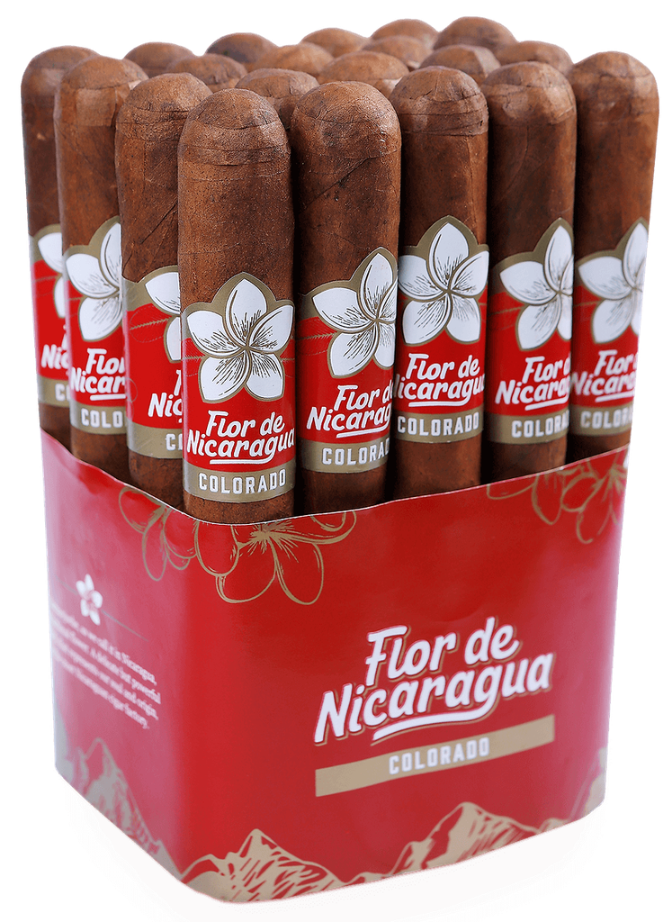 JOYA DE NICARAGUA FLOR DE NICARAGUA COLORADO TORO 6 X 52 20 CIGARS