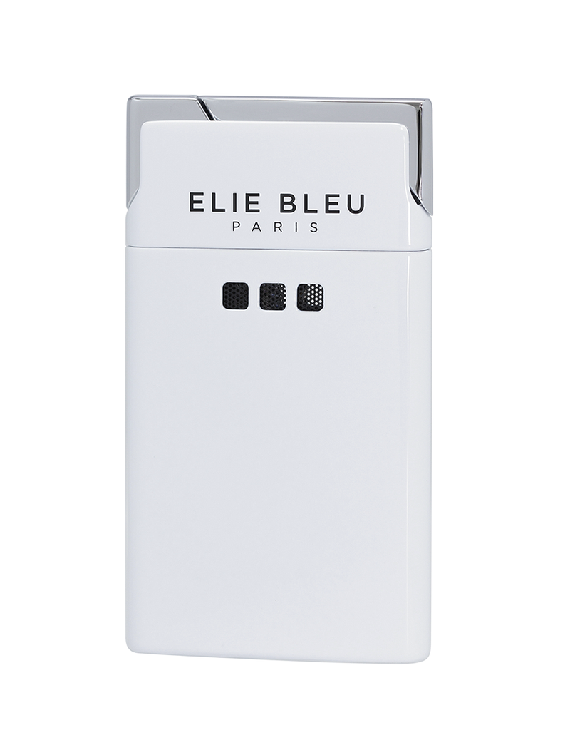 J-11 CIGAR JET FLAME LIGHTER WHITE LACQUER