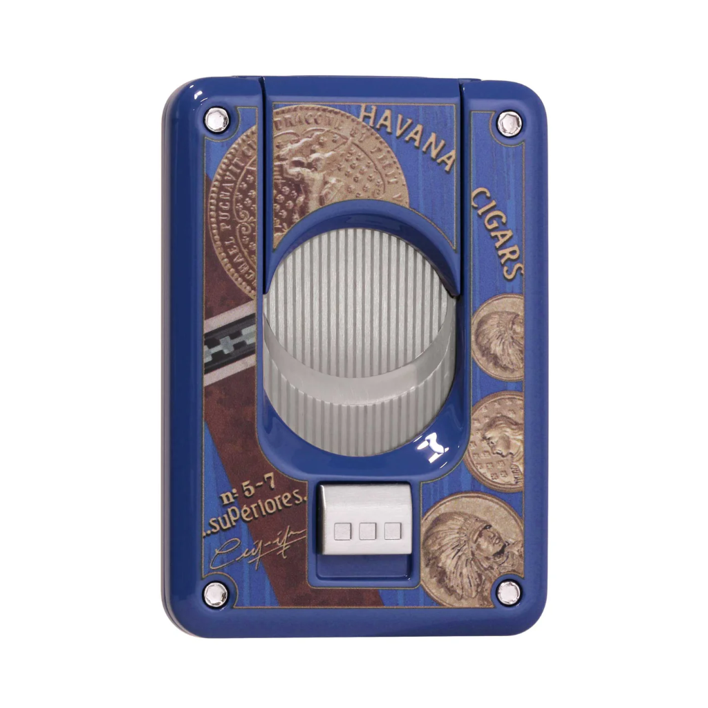 CIGAR CUTTER MEDALS BLUE