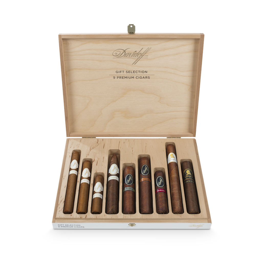 DAVIDOFF PERMIUM SELECTION CE XX0  9 CIGARS