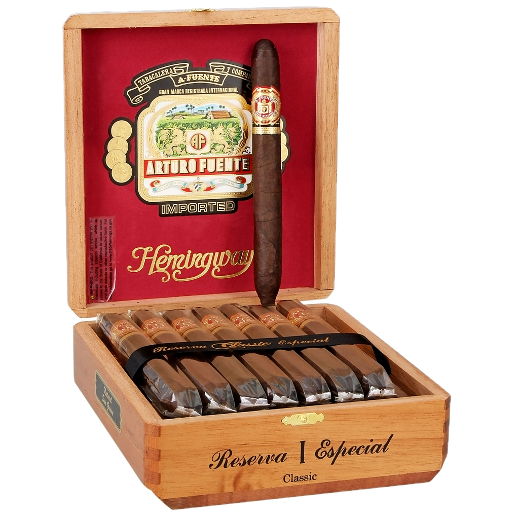 ARTURO FUENTE HEMINGWAY CLASSIC SUN GROWN 25 CIGARS