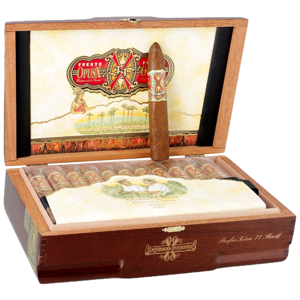 ARTURO FUENTE OPUS X FFOX PERFECXION 77 SHARK 36 CIGARS