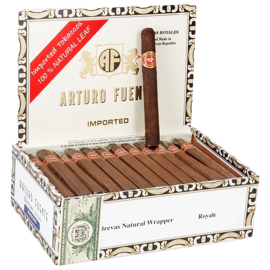 ARTURO FUENTE BREVA ROYAL MADURO 50 CIGARS
