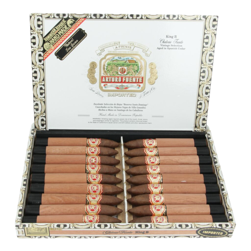 ARTURO FUENTE CHÂTEAU FUENTE KING B 18 CIGARS
