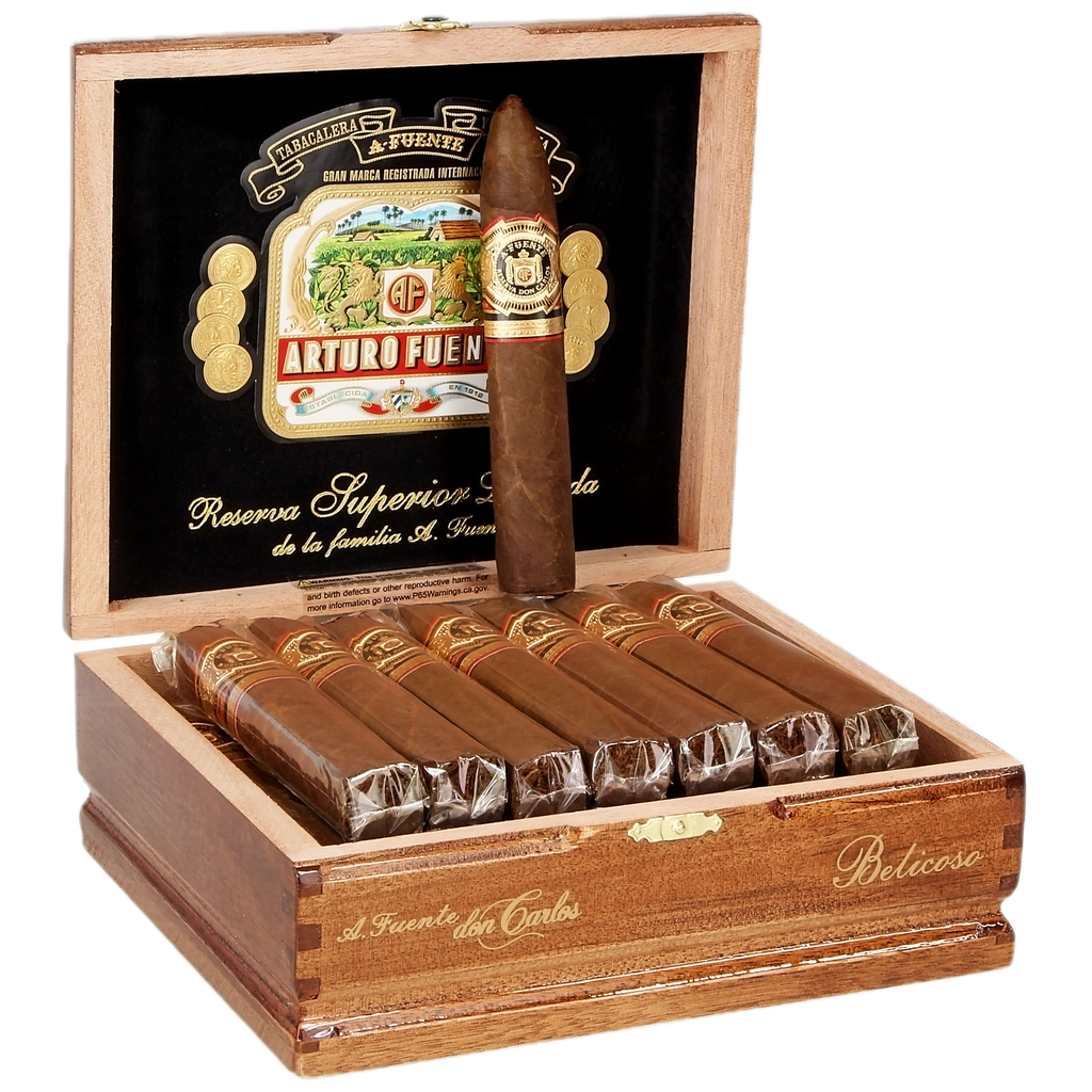 ARTURO FUENTE DON CARLOS BELICOSO 25 CIGARS