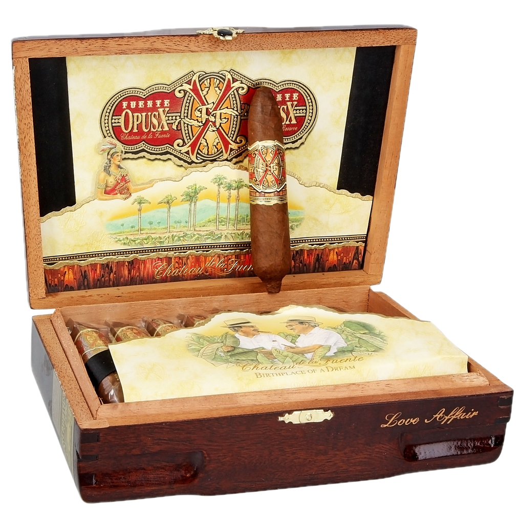 ARTURO FUENTE OPUS X FFOX LOVE AFFAIR 18 CIGARS