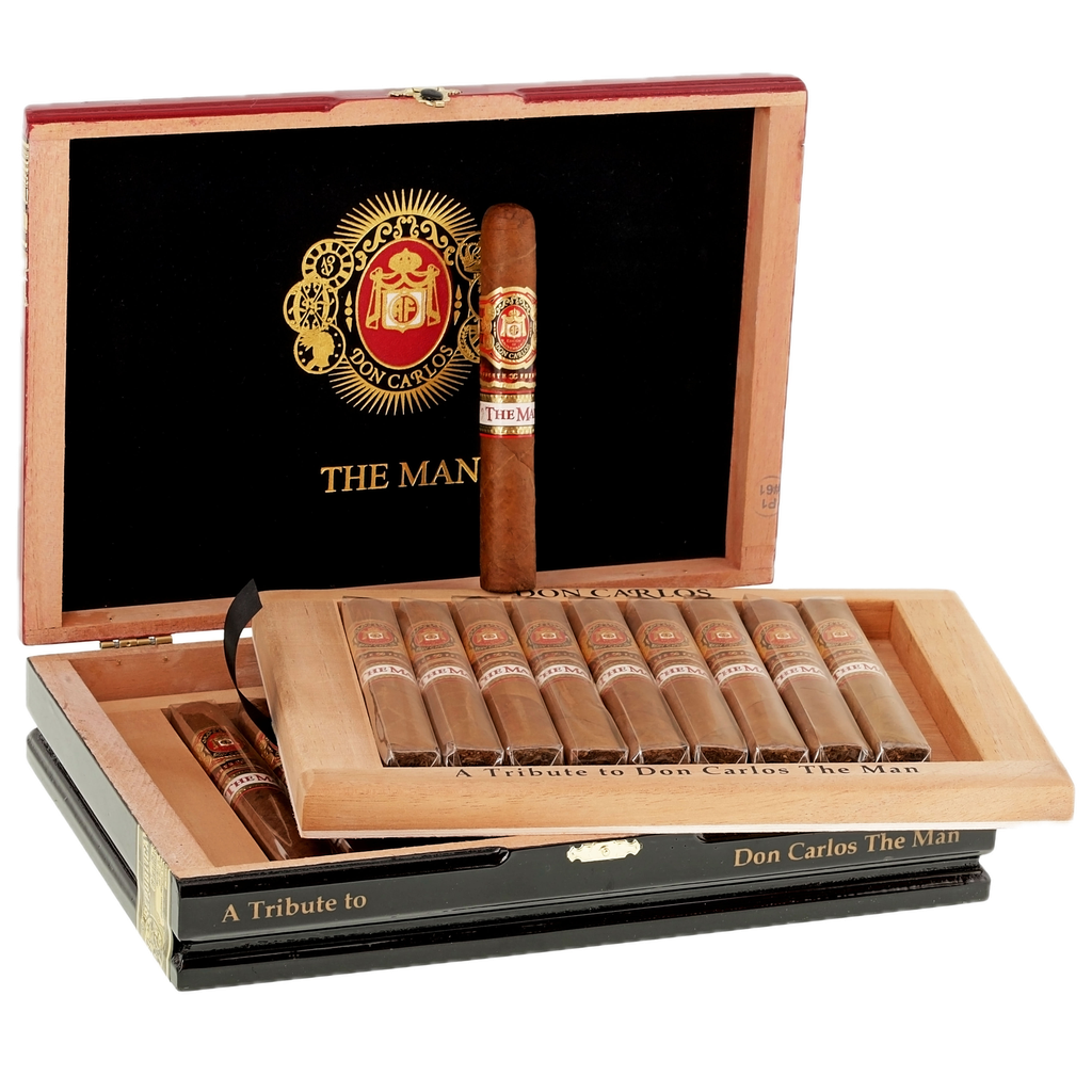 ARTURO FUENTE DON CARLOS DON CARLOS THE MAN 20 CIGARS
