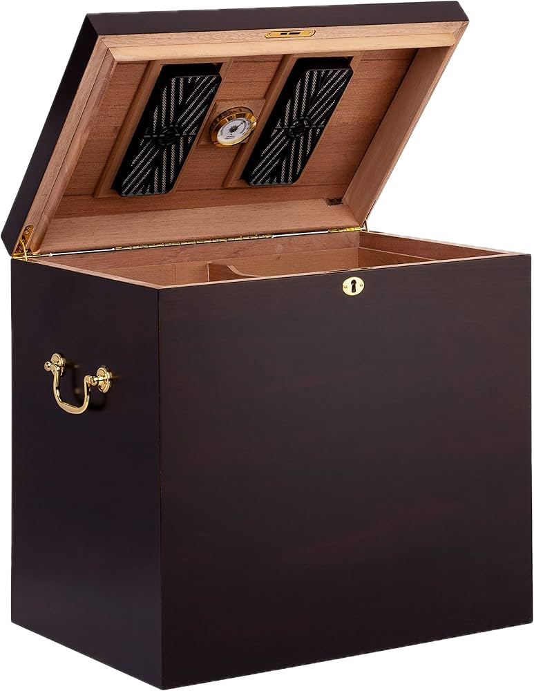 [HUM-400FL-BOV] HUMIDOR SUPREME MEDICI, 240-400 CIGAR CAPACITY HUMIDOR