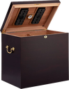 [HUM-400FL-BOV] HUMIDOR SUPREME MEDICI, 240-400 CIGAR CAPACITY HUMIDOR