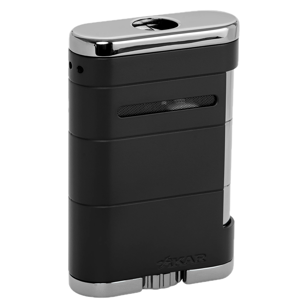 [XI-535BK] ALLUME TRIPLE TABLETOP LIGHTER, TUXEDO BLACK