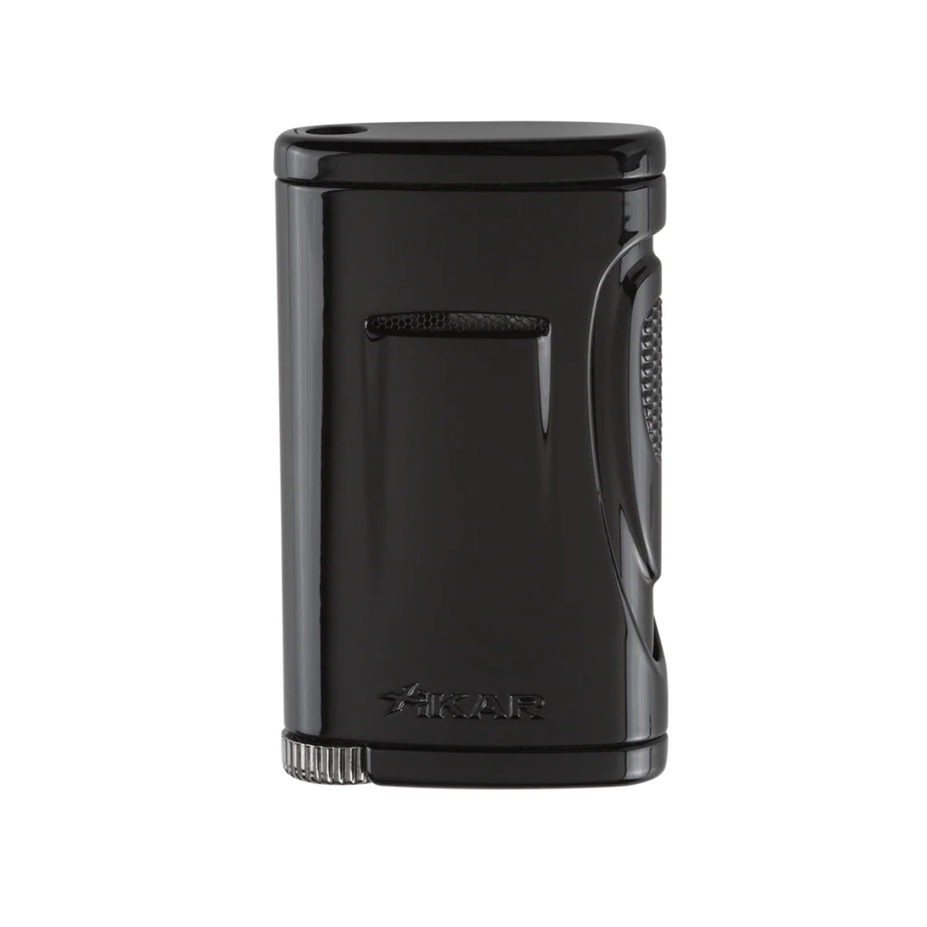 [XI-541BK] XIDRIS SINGLE LIGHTER, JET BLACK