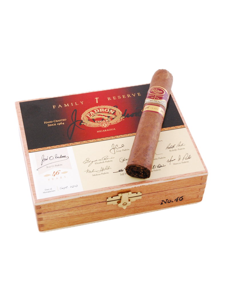 PADRON FAMILY RESERVE 46 YEARS MADURO 10 CIGARS