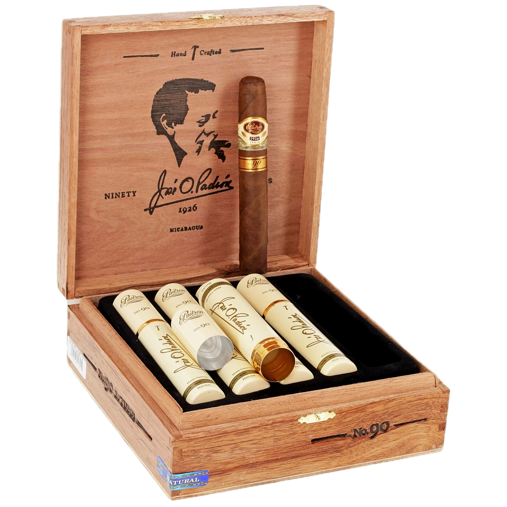 PADRON 1926 NO.90 NATURAL TUBOS 10 CIGARS