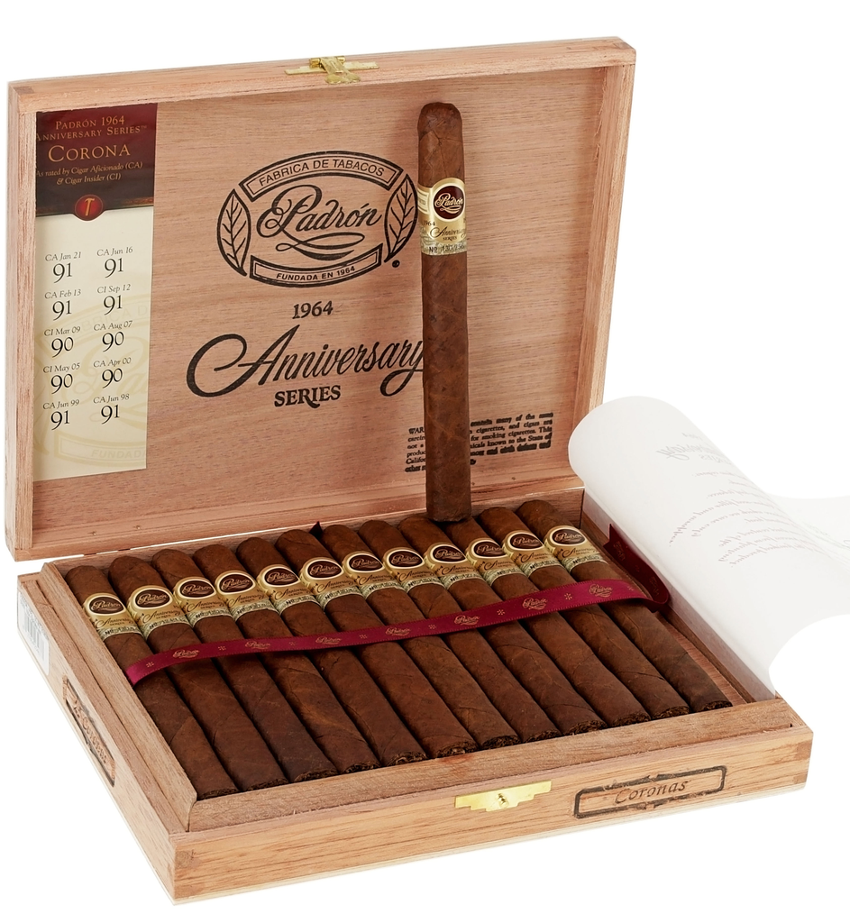 PADRON 1964 CORONA NATURAL 25 CIGARS