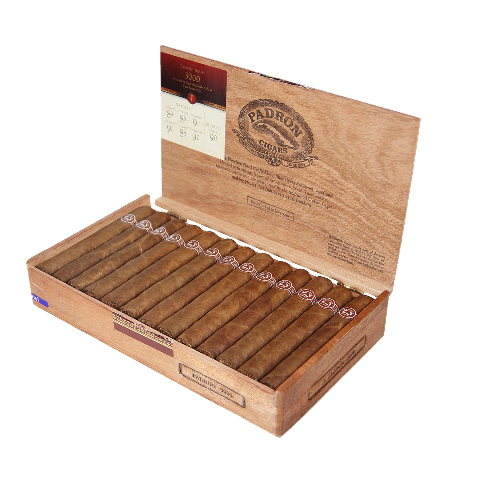 PADRON SERIES 3000 NATURAL 26 CIGARS