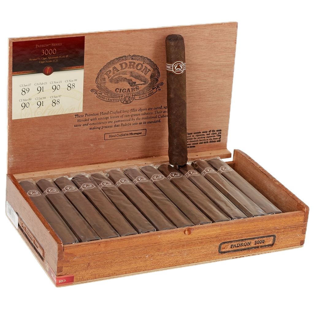 PADRON SERIES 3000 MADURO 26 CIGARS