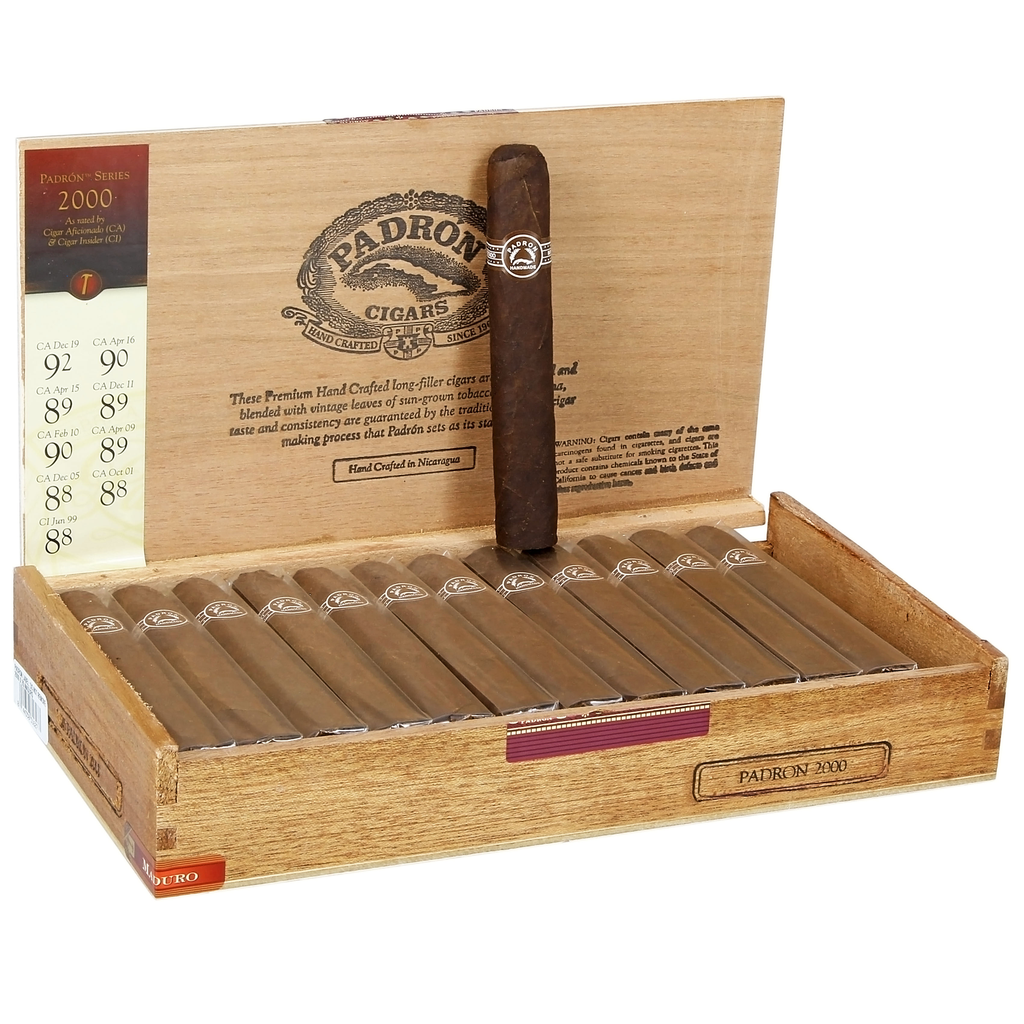 PADRON SERIES 2000 MADURO 26 CIGARS