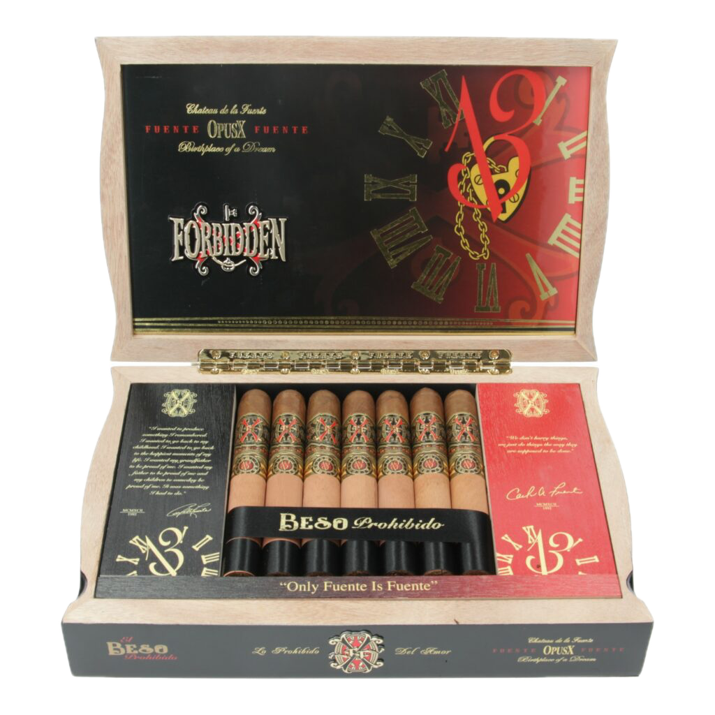 ARTURO FUENTE FORBIDDEN X EL BESO PROHIBIDO - 20 CIGARS