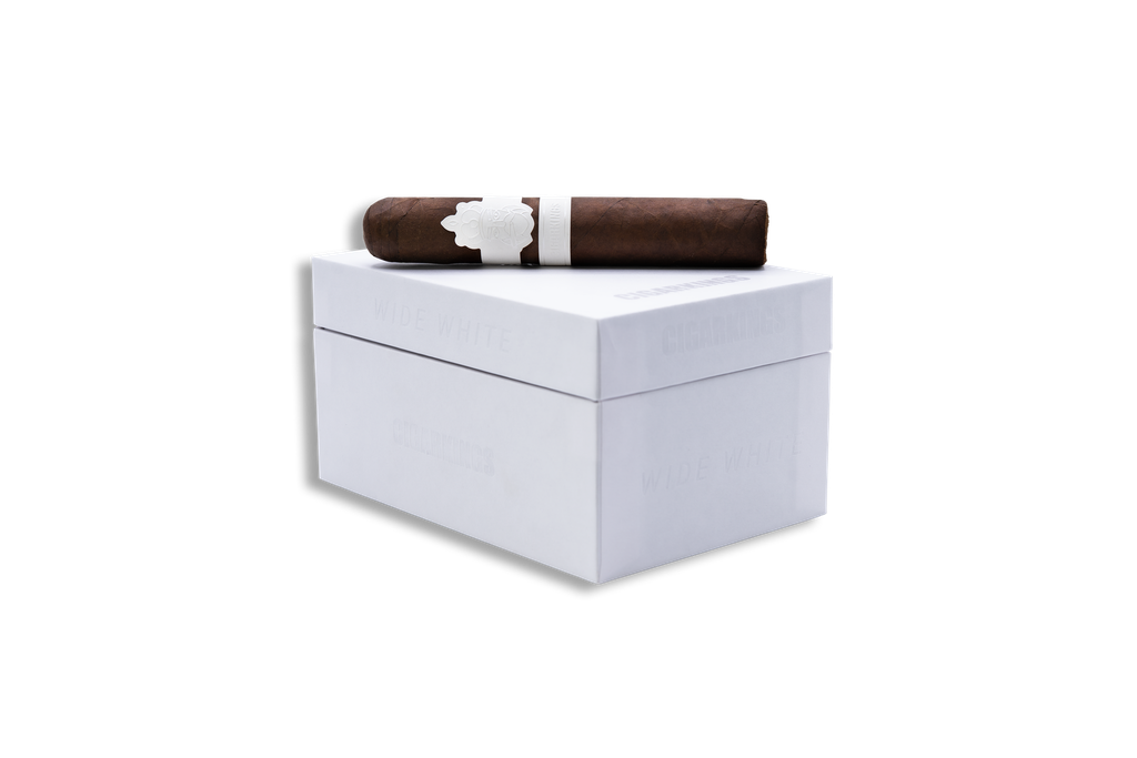 CIGAR KINGS WIDE WHITE 5 X 55 BOX 12 CIGARS