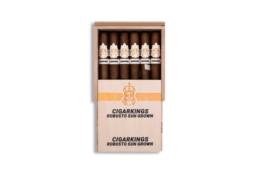 CIGAR KINGS ROBUSTO SUN GROWN 5 X 50 BOX 12 CIGARS