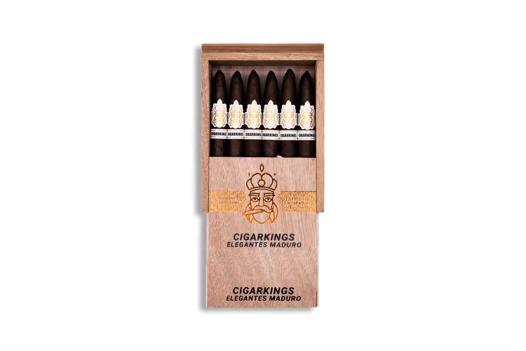 CIGAR KINGS ELEGANTES MADURO 5.5 X 46 BOX 12 CIGARS