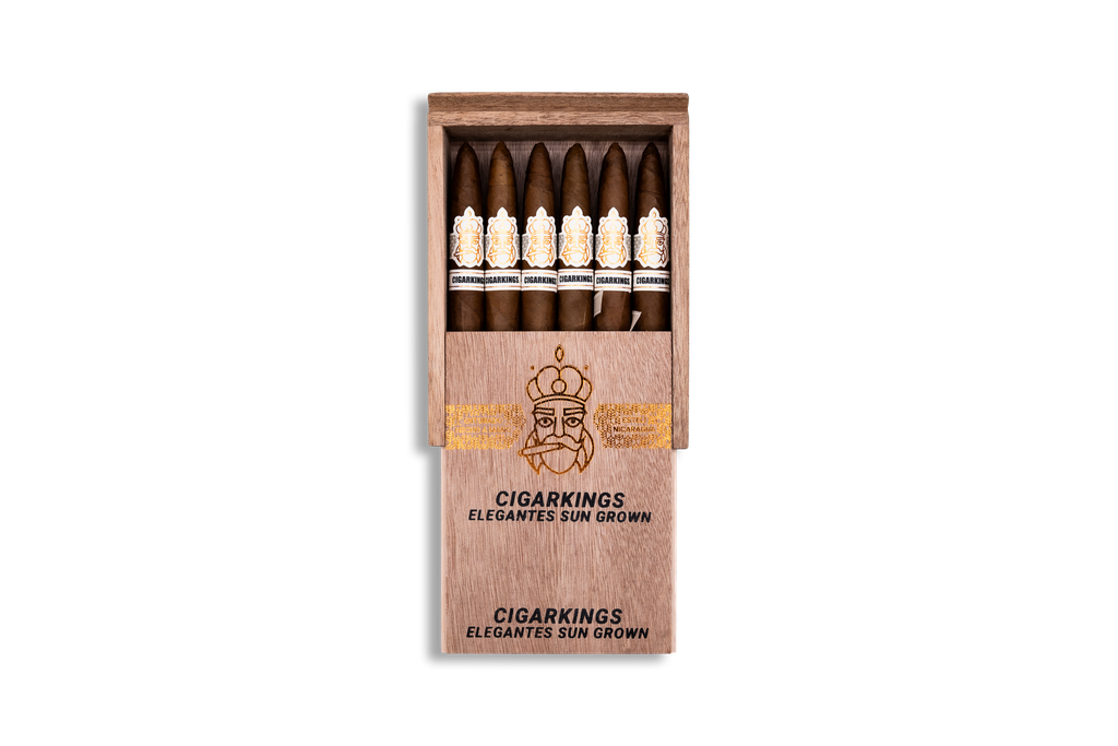 CIGAR KINGS ELEGANTES SUN GROWN 5.5 X 46 BOX 12 CIGARS