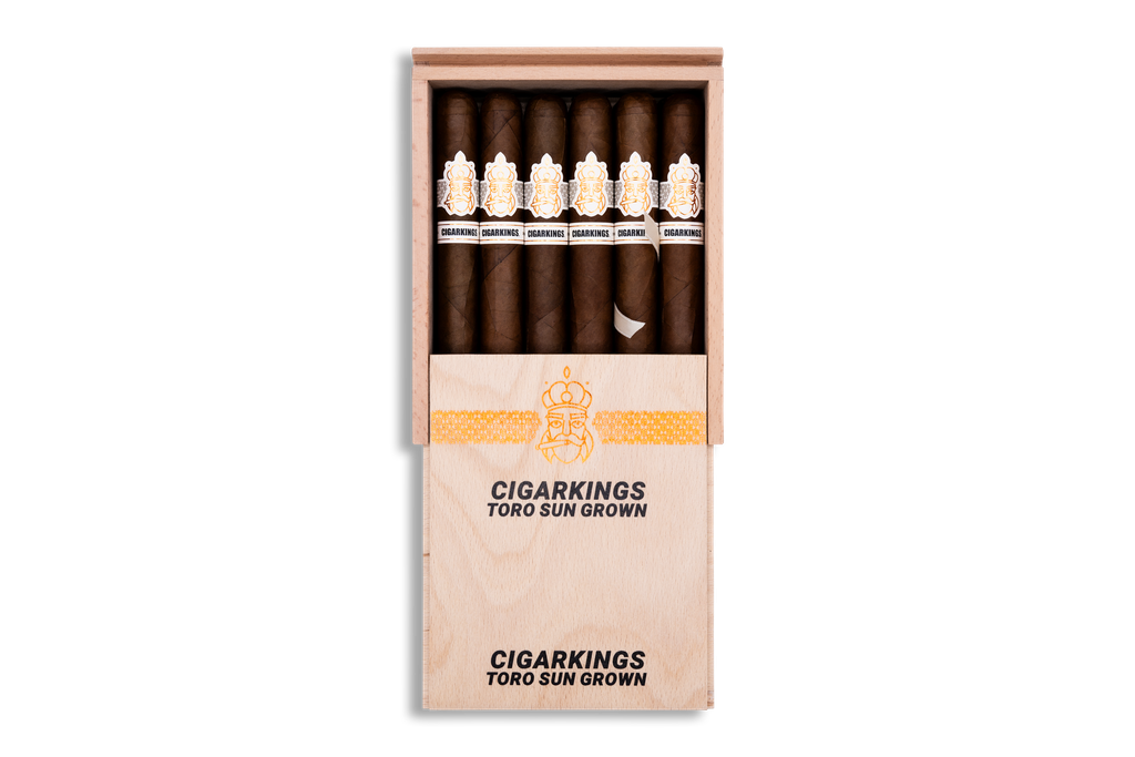 CIGAR KINGS TORO SUN GROWN 6 X 52 BOX 12 CIGARS