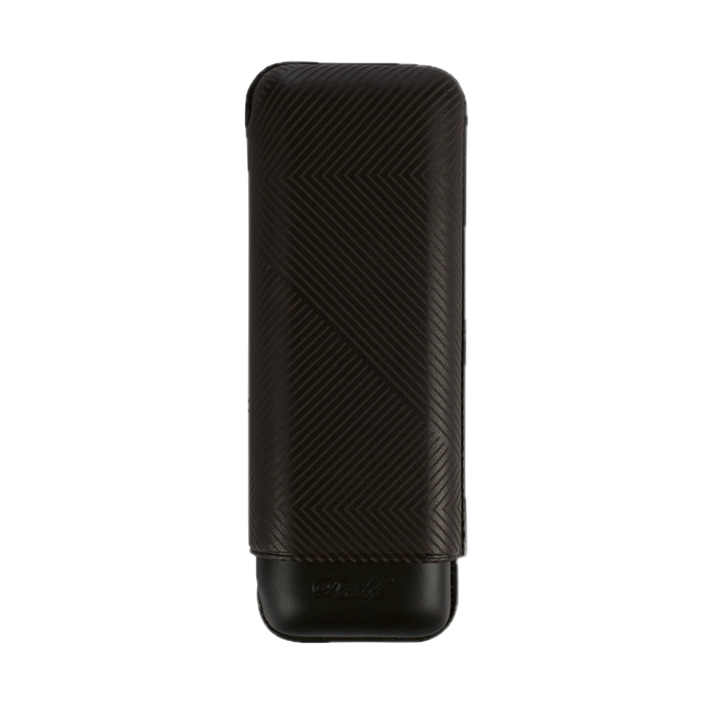 DAV Case XL-2 leather black leaf 