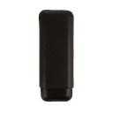 DAV Case XL-2 leather black leaf 