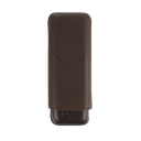 DAV Case XL-2 leather brown leaf