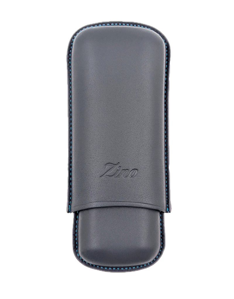 ZIN Case R-2 leather grey cyan