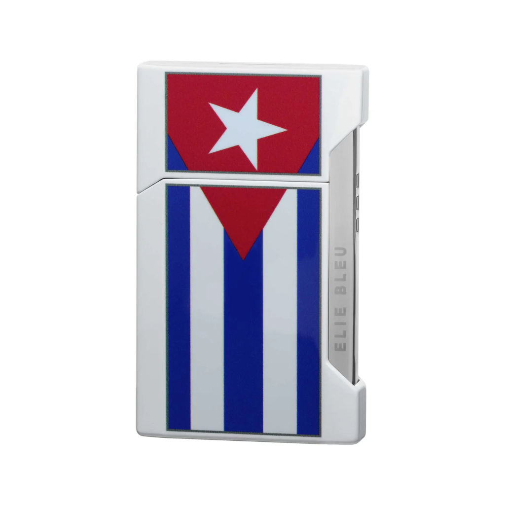 J-12 CIGAR JET LIGHTER CUBAN FLAG 