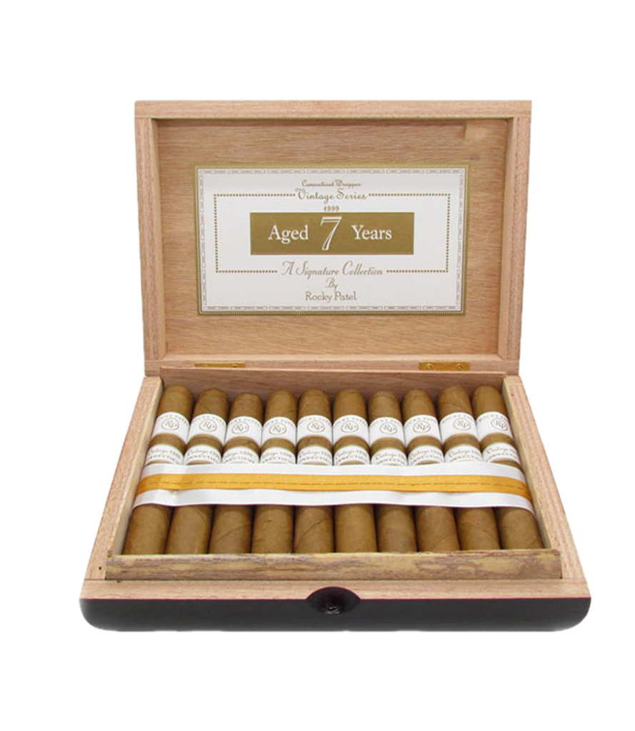 ROCKY PATEL VINTAGE SERIES 1999 - 7 YEAR AGED CONNECTICUT WRAPPER CORONA 20 CIGARS