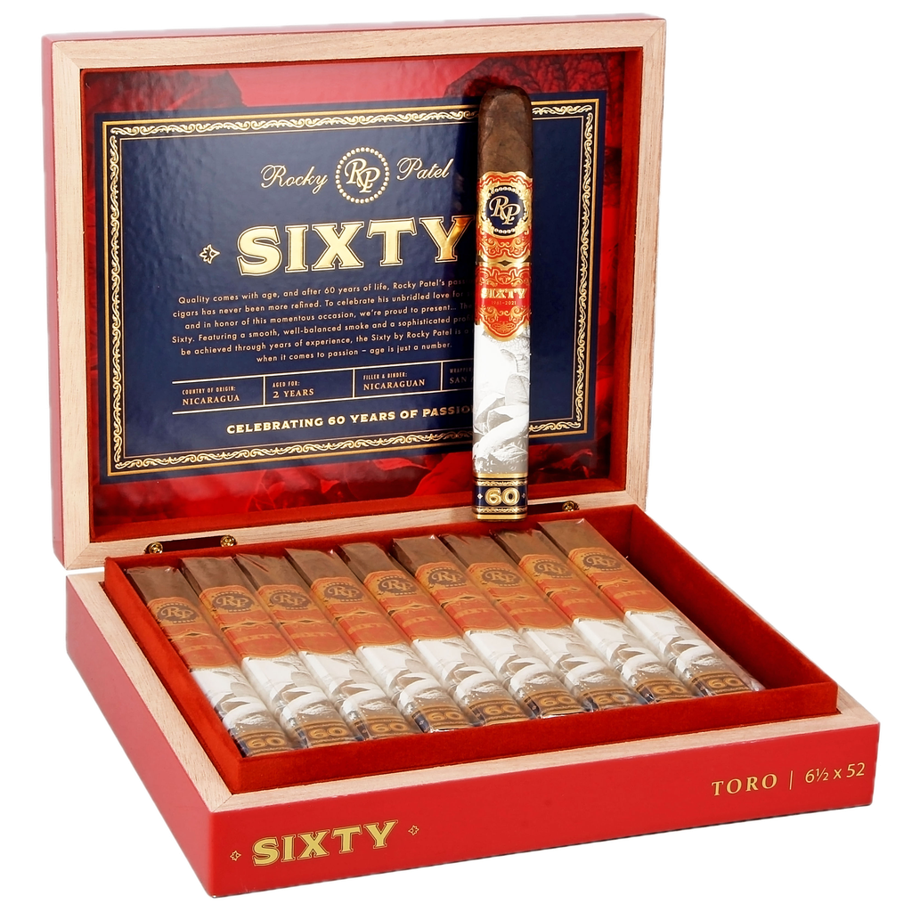 ROCKY PATEL SIXTY TORO 20 CIGARS