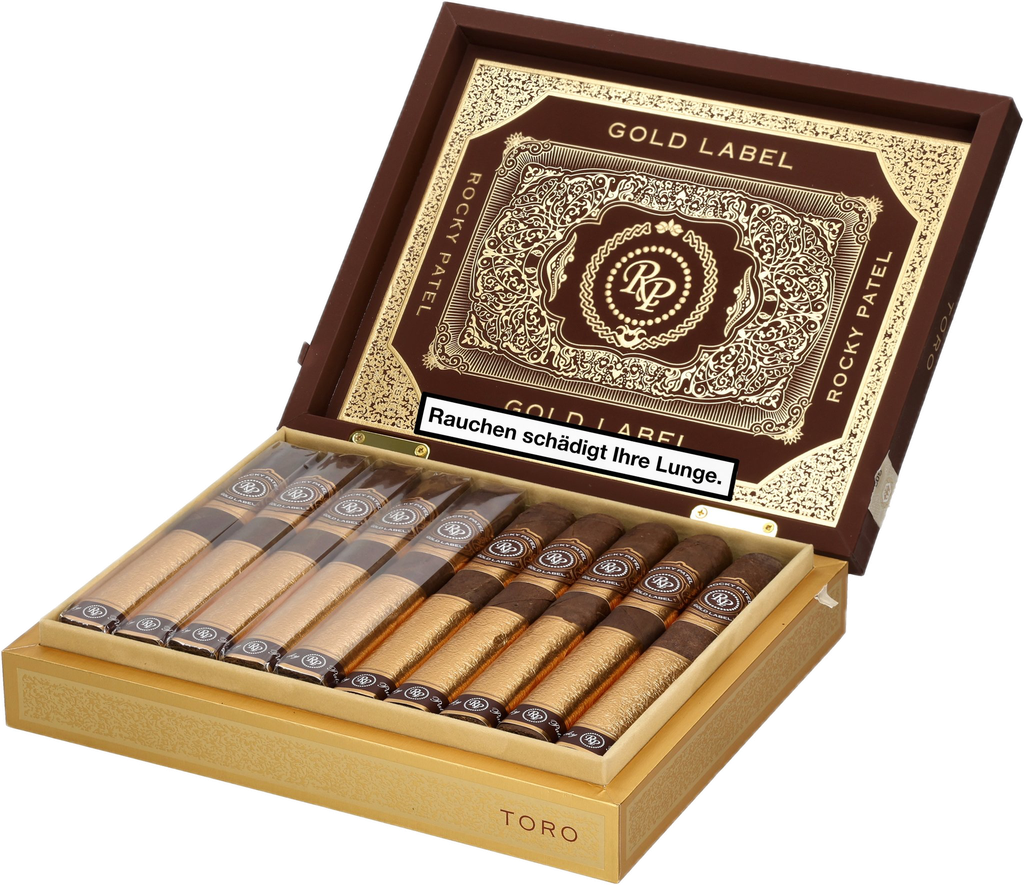 ROCKY PATEL GOLD LABEL TORO 20 CIGARS
