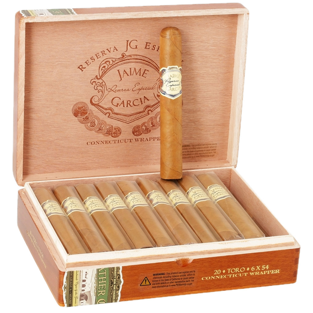 JAIME GARCIA RES. ESP. CONNETICUT TORO 6X54 20 CIGARS