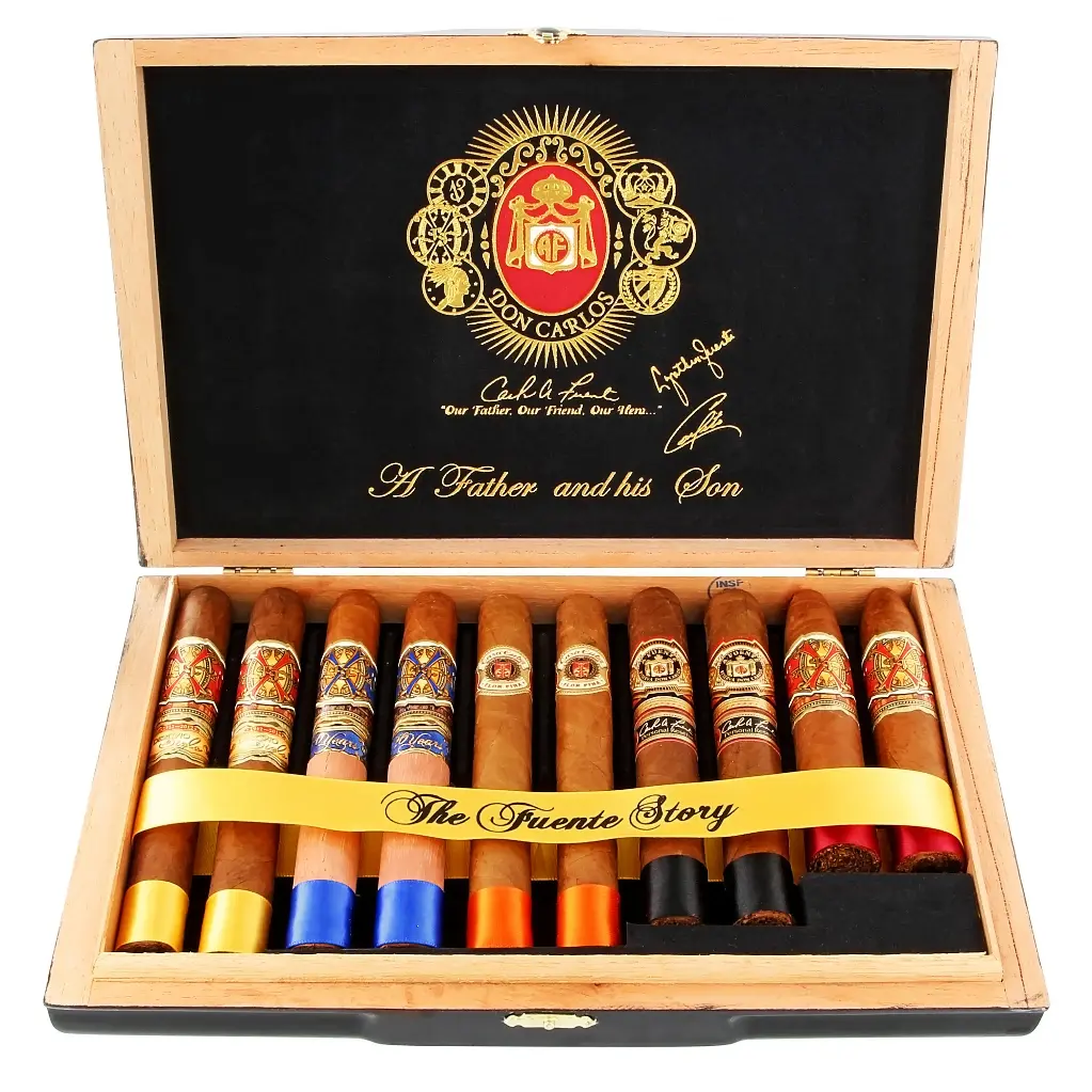 ARTURO FUENTE A FATHER AND HIS SON SAMPLER 10 CIGARS 