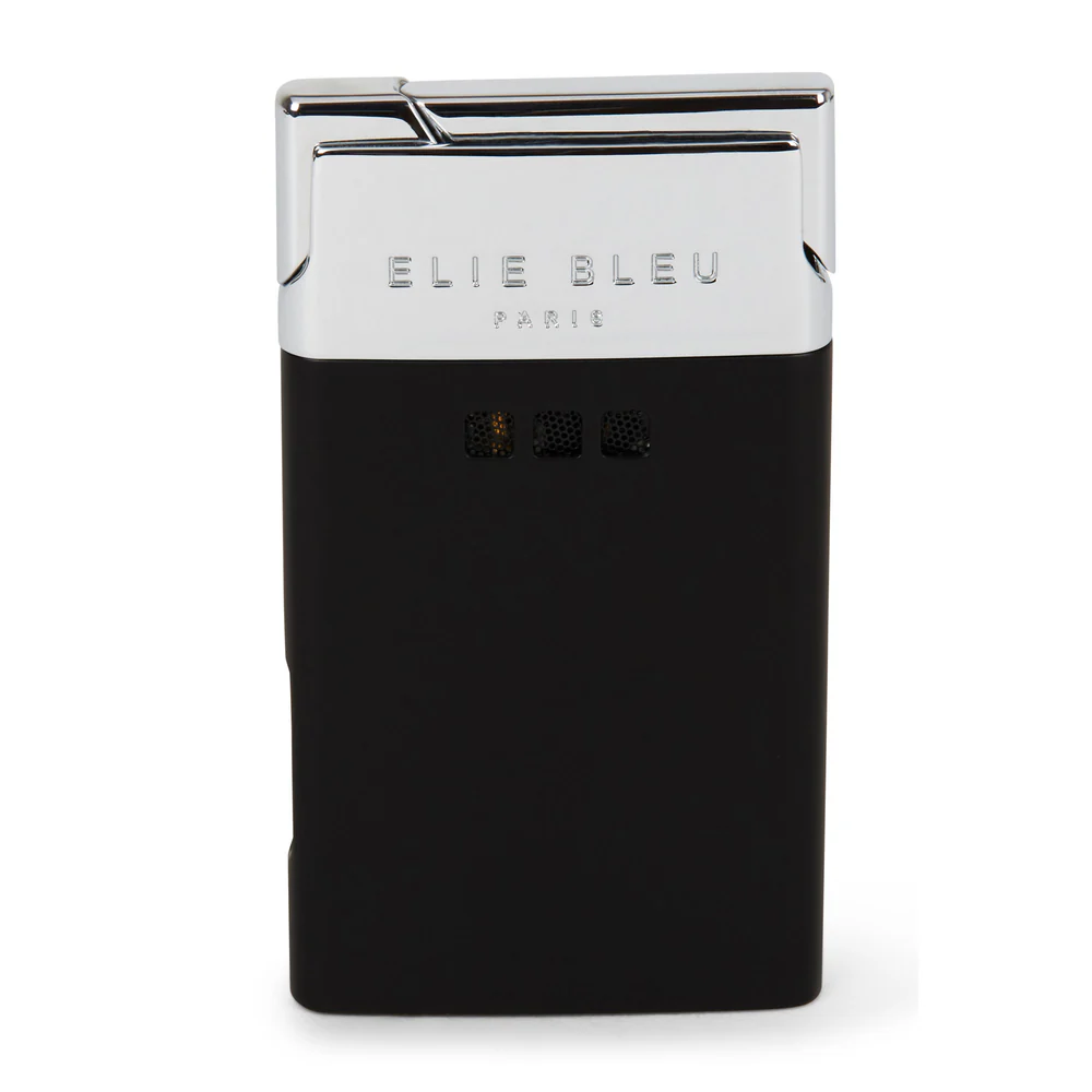 J-11 CIGAR JET FLAME LIGHTER BLACK LACQUER