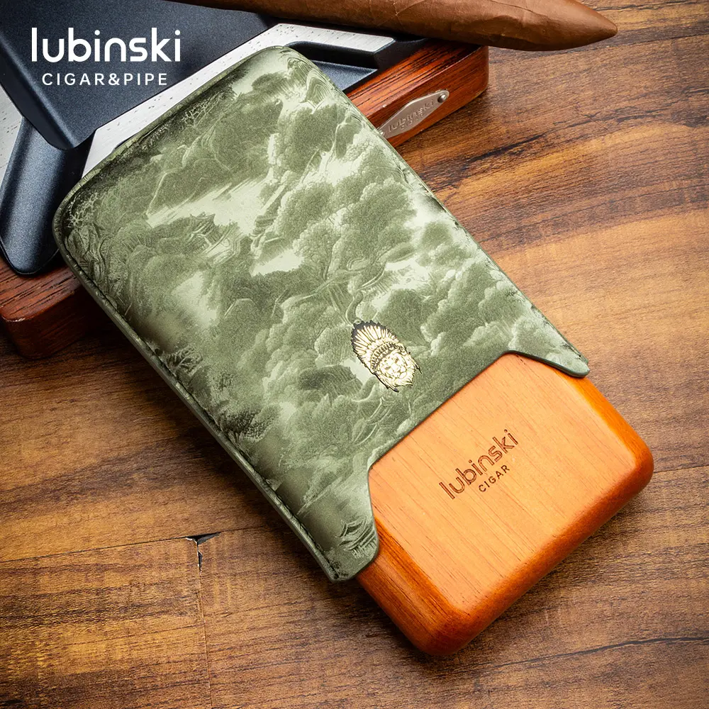 YJA-50030-CIGAR CASE-GN