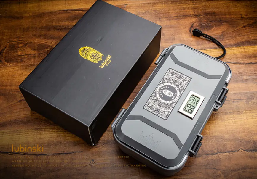 YJA-50020-CIGAR CASE-GY