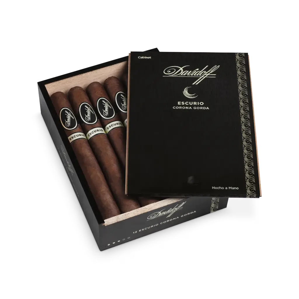 DAVIDOFF ESCURIO CORONA GORDA 12 CIGARS