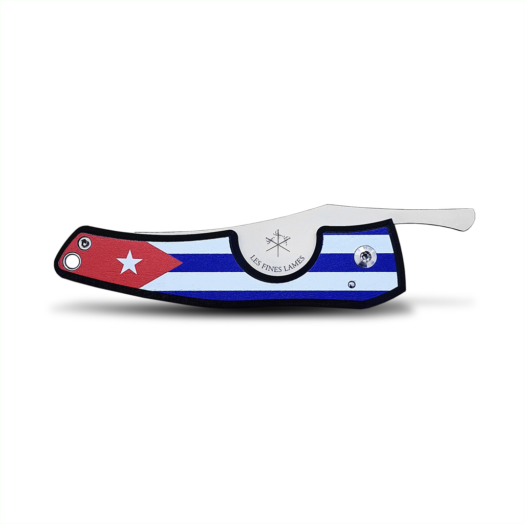 [CC0201084] FLAG CUBA DARK WOOD