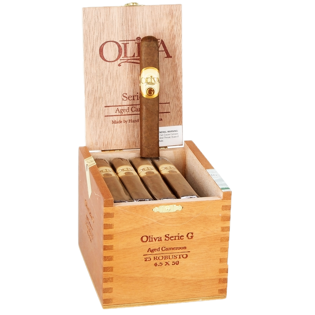 OLIVA SERIE G ROBUSTO ROUND 4.5 X 50  25 CIGARS