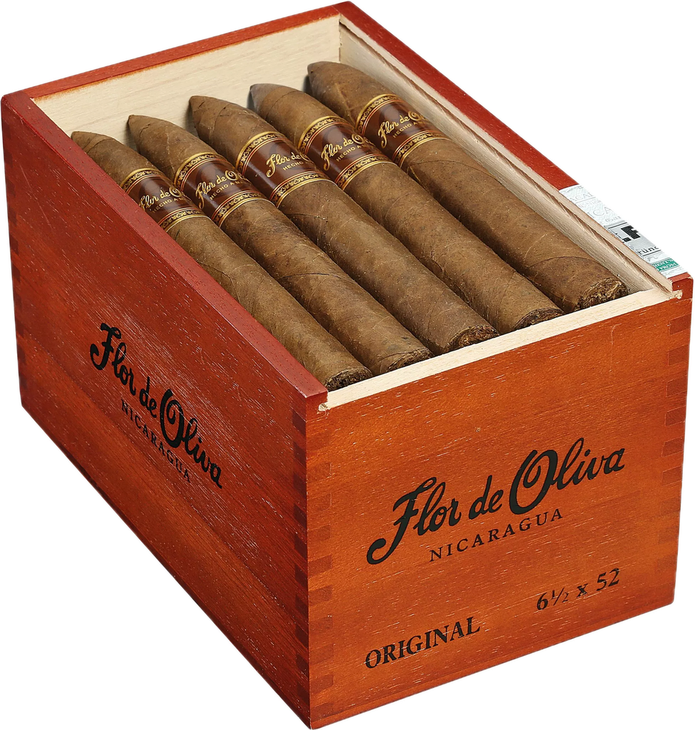 FLOR DE OLIVA TORPEDO 6-1/2 X 52 25 CIGARS