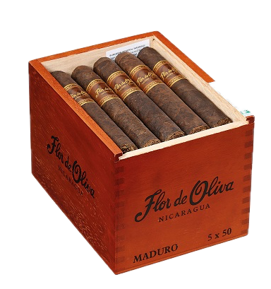 FLOR DE OLIVA MADURO ROBUSTO 5 X 50 25 CIGARS