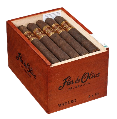 FLOR DE OLIVA MADURO TORO 6 X 50 25 CIGARS