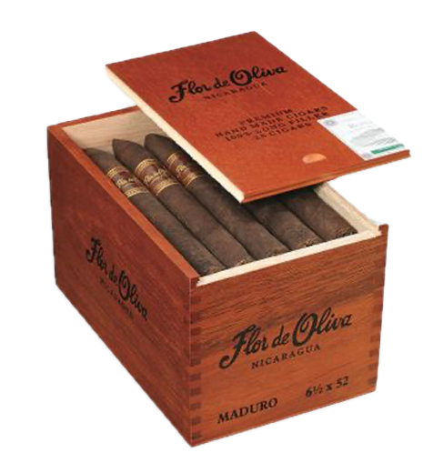 FLOR DE OLIVA MADURO TORPEDO 6-1/2 X 52 25 CIGARS